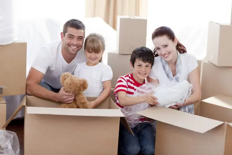 Family Packing Boxes — The Removals Group In Burleigh Heads, QLD