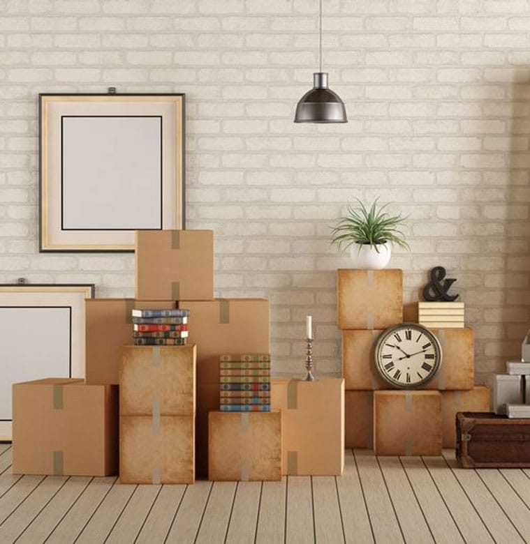 Interior Moving House With Cardboard Boxes - The Removals Group In Gold Coast, QLD
