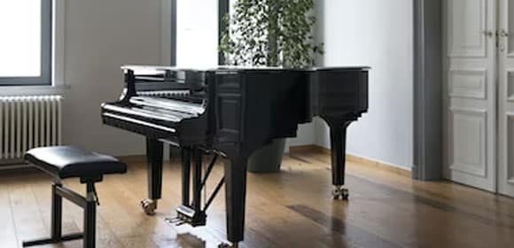 Piano In Living Room - The Removals Group In Palm Beach, QLD