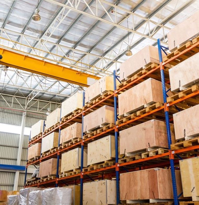 Shelves And Racks Distribution Warehouse - The Removals Group In Elanora, QLD